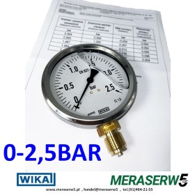 M100R/G 0-2,5BAR  PCA2